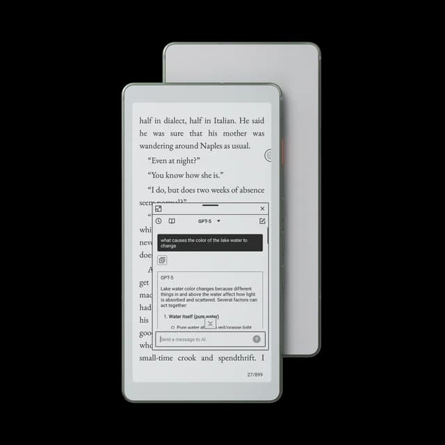 Viwoods AiPaper Reader 6.13 吋黑白閱讀器