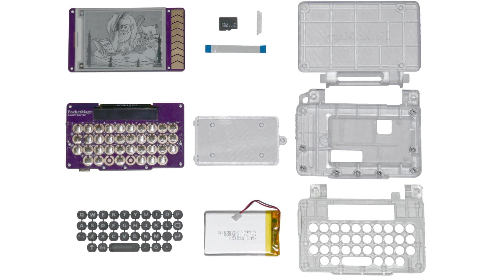 PocketMage 套件 Royal Purple 紫色版