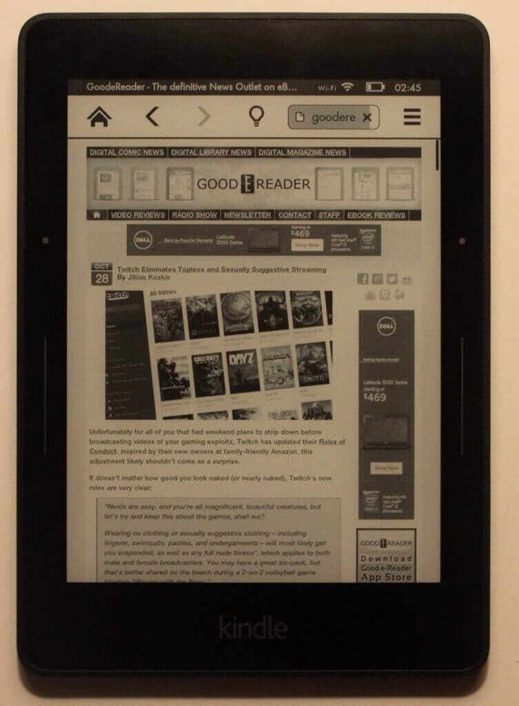 Kindle Voyage