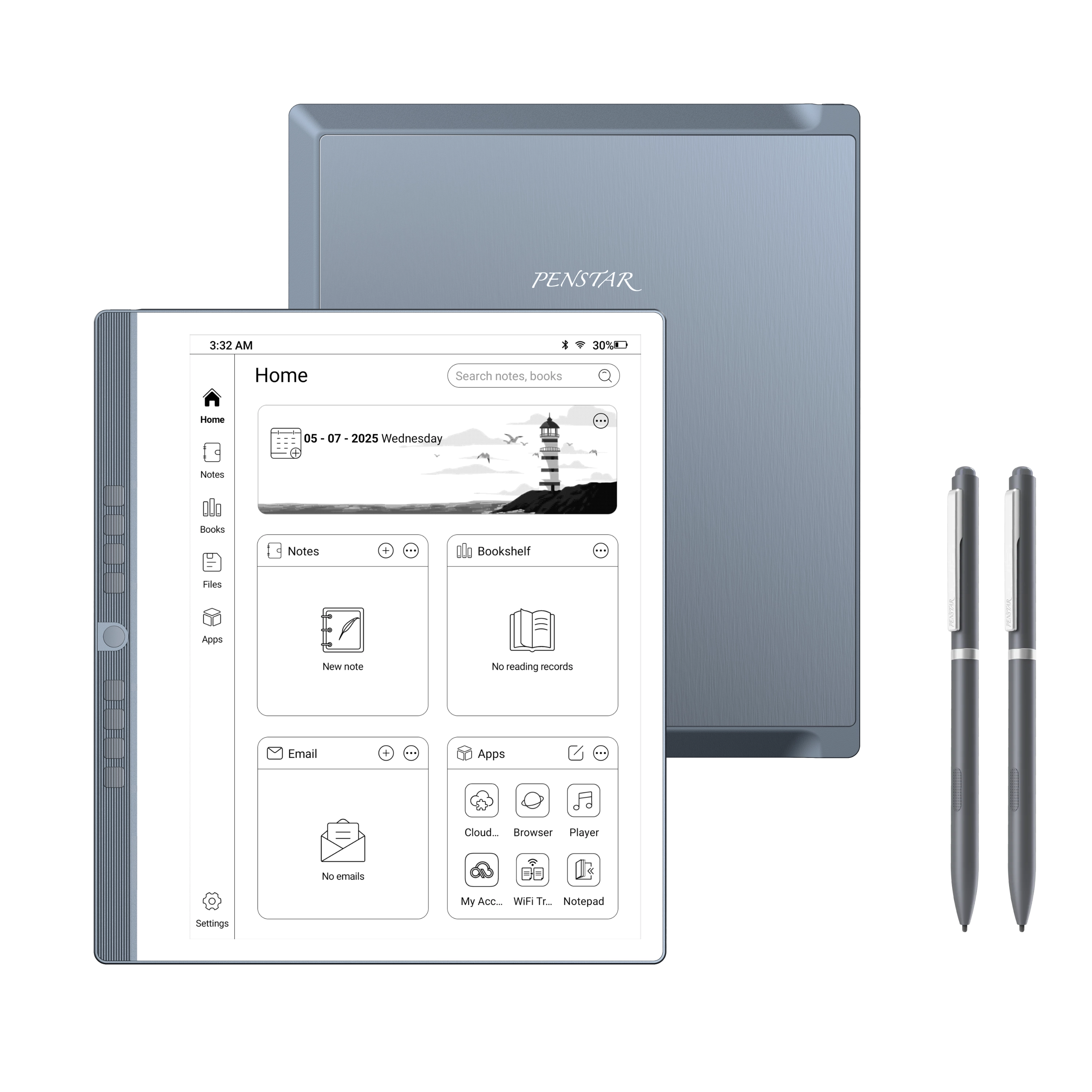 Penstar eNote 2 10.3 吋黑白電子紙筆記本