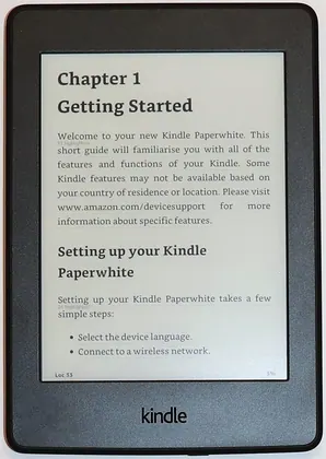 Amazon Kindle Paperwhite 3rd Gen（2015）