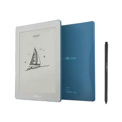 MobiScribe WAVE 7.8 吋黑白電子筆記本