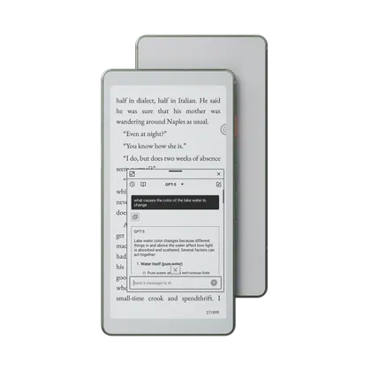 Viwoods AiPaper Reader 6.13 吋黑白閱讀器