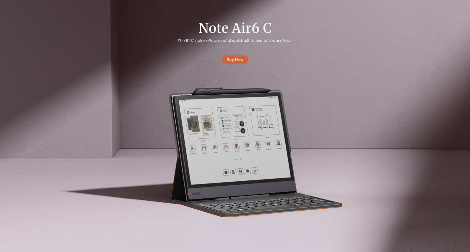 文石 BOOX Note Air 6 C 正式發表:10.3 吋 Kaleido 3、Snapdragon 7s Gen 3+Wi-Fi 6、Android 16,台灣售價 NT$17,980(比 Note Air 5 C 貴 2,000)