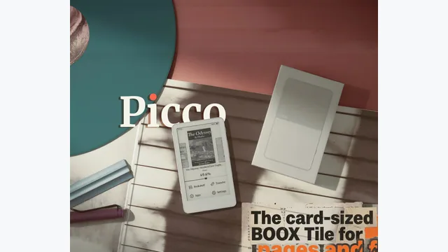 BOOX 9/16 同場三台新機：Picco（US$99.99）、Palma 3（US$319.99）、Note Mini C（US$549.99）——Picco vs 閱星曈 X4 Pro、Palma 2 vs Palma 3 一次看