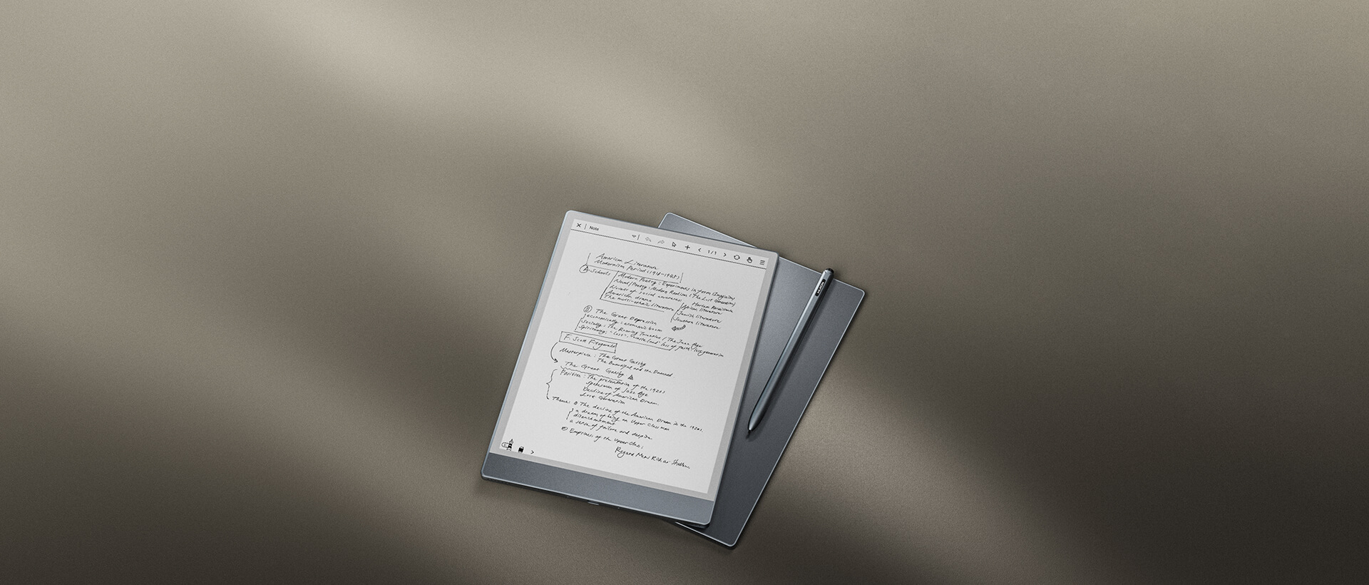 Huion Ink EB1011 E Ink 電子紙筆記本