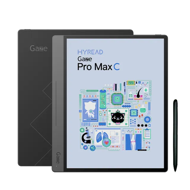 HyRead Gaze Pro Max C 規格價格公布:13.3 吋全平面彩機、8GB RAM,NT$28,800