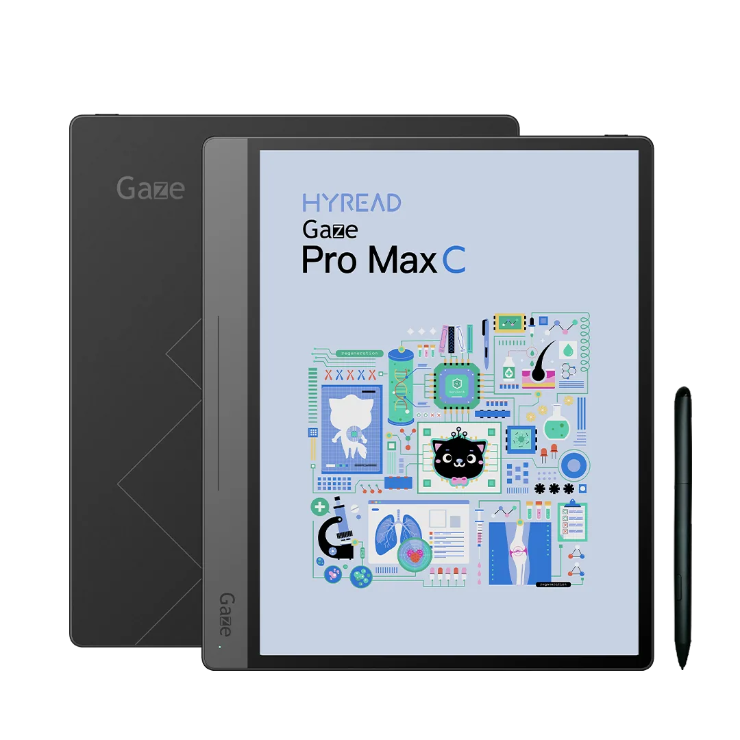 HyRead Gaze Pro Max C 13.3 吋全平面彩色電子紙閱讀器