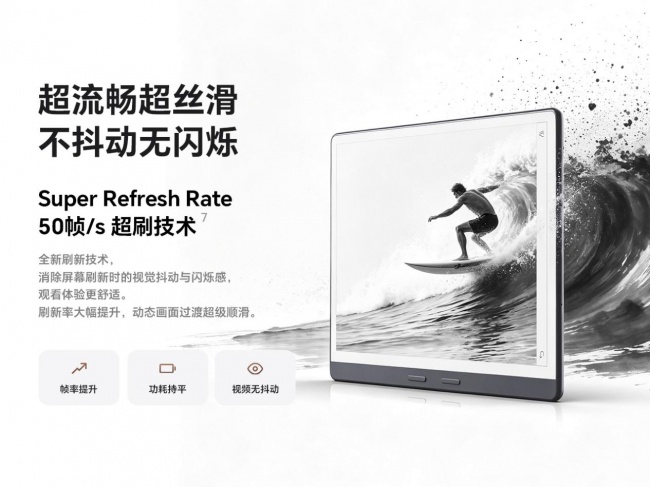 iReader Air 3 Pro 雲硯架構與 50fps 超刷