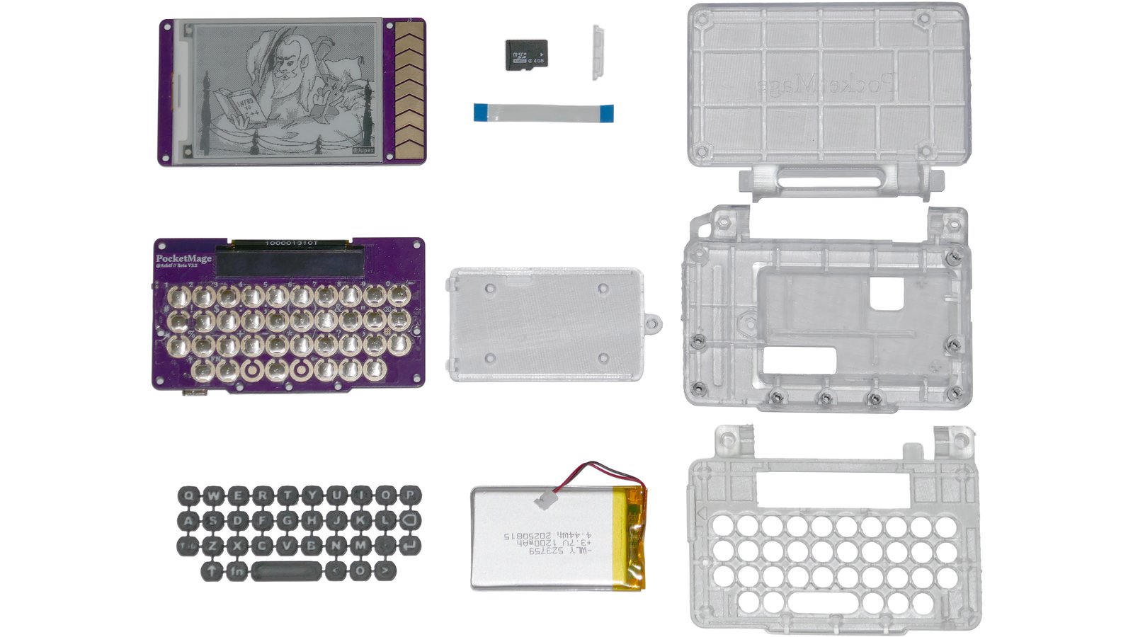 PocketMage 套件 Royal Purple 紫色版
