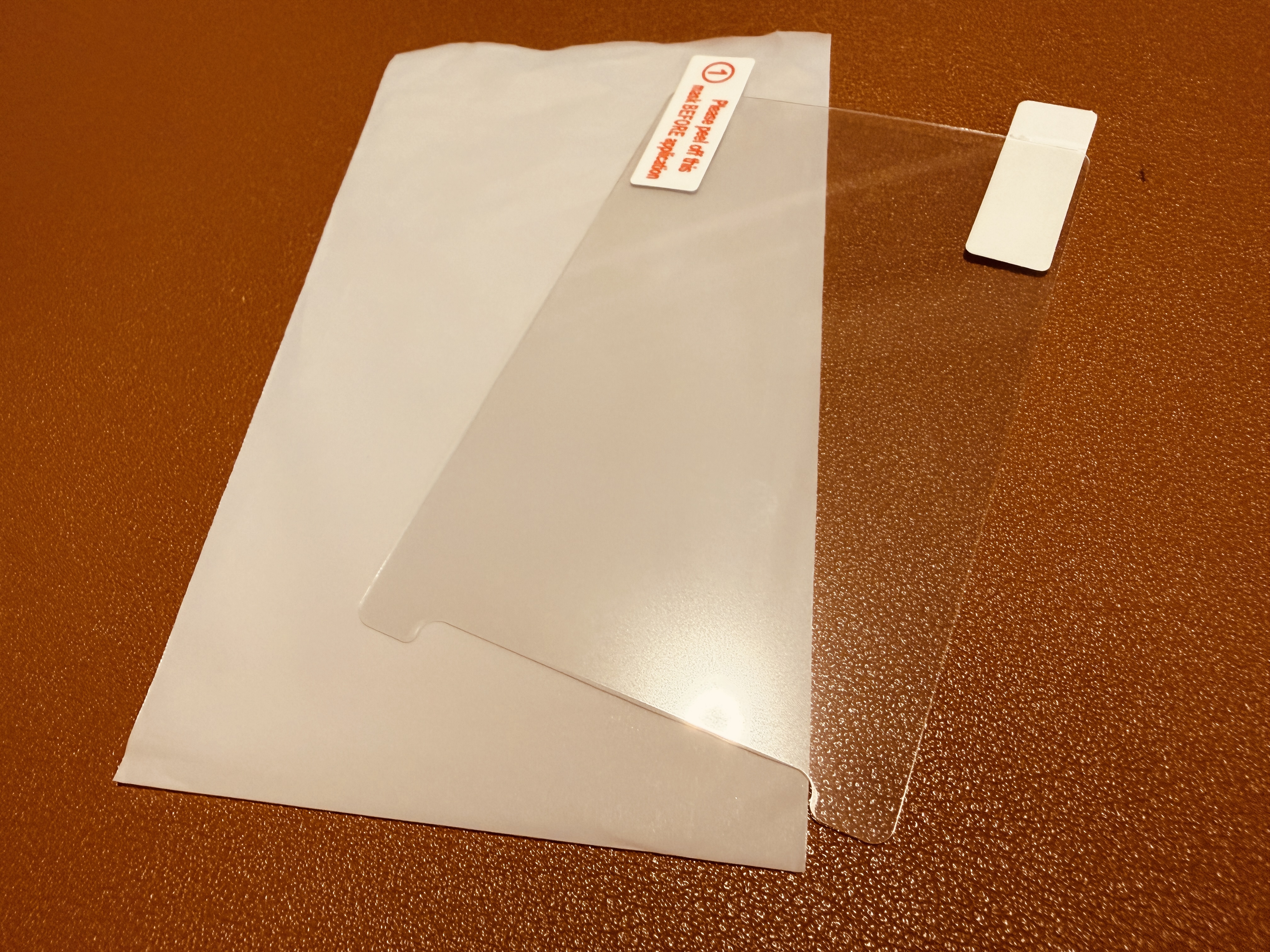 閱星曈 XTEINK X3 開箱實拍 IMG_5643：贈品組塑料保護貼本體