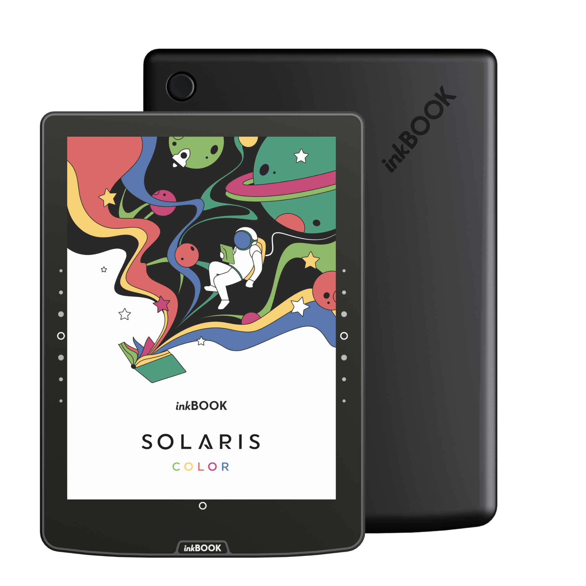 inkBOOK 官方 Solaris Color 黑色正反面商品圖