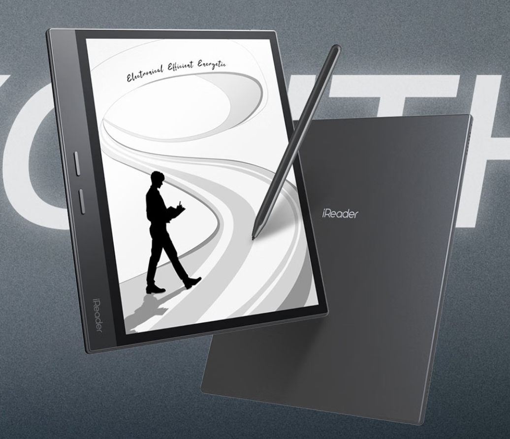 iReader Smart 4 正背面與 X-Pen 3 發布圖（圖片來源：IT之家）。