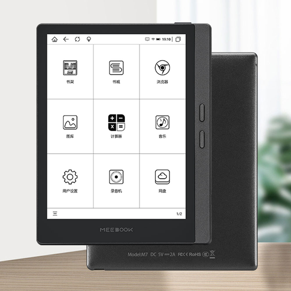Meebook 皓擎 M7 6.8 吋黑白閱讀器